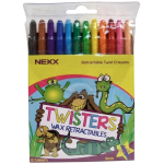 Nexx Twist Up - Retractable Wax Crayons  Copy